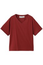 【ミディウミ/MidiUmi】のV neck P/O プルオーバー red|ID: prp329100004935553 ipo3291000000037037921