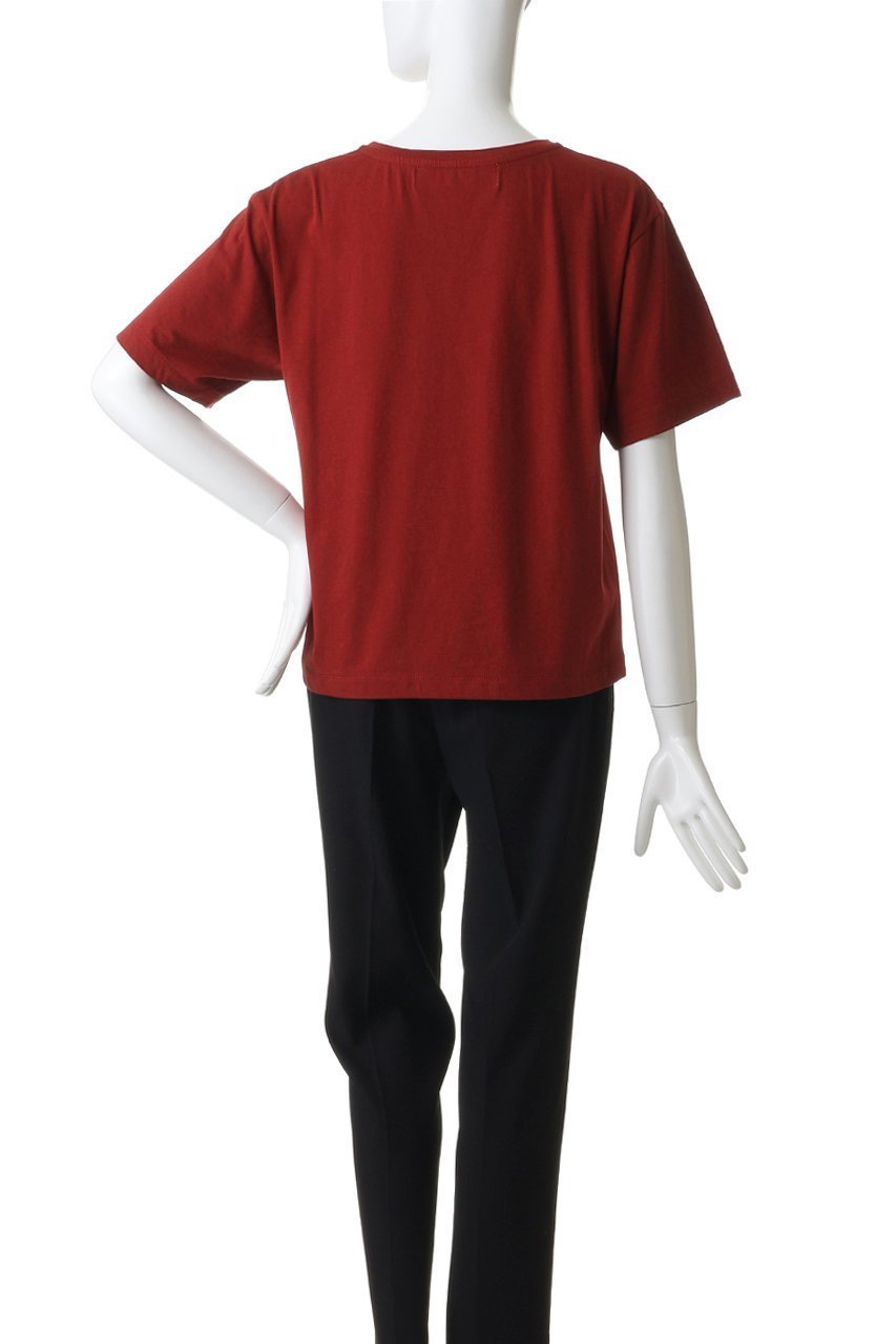 【ミディウミ/MidiUmi】のV neck P/O プルオーバー 人気、トレンドファッション・服の通販 founy(ファニー) 　ファッション　Fashion　レディースファッション　Fashion for Women　トップス・カットソー　Cut & Sew Tops　シャツ・ブラウス・オフィスカジュアル　Elegant Blouses & Button-Ups　ロングTシャツ・Tシャツ　Longline T-Shirts & Tees　カジュアルプルオーバー・ニットトップス　Pullovers & Knit Tops / Casual Pullovers　カットソー・ベーシックTシャツ　Cut-and-Sewn Tops / Stretch Tees & Basics　おすすめ　Recommended / Our Picks　インナー　Innerwear　コンパクト　Compact, Small Size　ショート　Short, Short Length　シンプル　Simple, Minimal　スリーブ　Sleeve, Long Sleeve / Short Sleeve　半袖　Short Sleeve, Half Sleeve　新作・新入荷　New Arrivals / New In　other-4|ID: prp329100004935553 ipo3291000000037037925