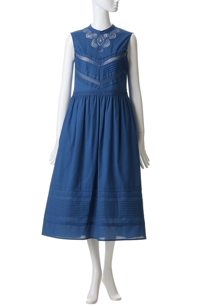 【スリー ドッツ/three dots】のジェローム レースドレス 人気、トレンドファッション・服の通販 founy(ファニー) 　ファッション　Fashion　レディースファッション　Fashion for Women　ワンピース　Dresses　フォーマル・パーティードレス・結婚式用ドレス　Elegant & Casual Dresses　チュニック　Tunic Tops & Dresses　チュニック　Tunic, Long Top　ドレス　Dress, One-Piece　フェミニン　Feminine, Girly　フレア　Flare, Flared　レース　Lace, Lace Fabric　ロング　Long, Long-Length　新作・新入荷　New Arrivals / New In　旅行　Travel　other-2|ID: prp329100004935555 ipo3291000000037037941