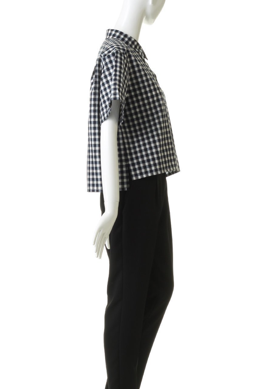 【ミディウミ/MidiUmi】のseersucker check shirt シャツ 人気、トレンドファッション・服の通販 founy(ファニー) 　ファッション　Fashion　レディースファッション　Fashion for Women　トップス・カットソー　Cut & Sew Tops　シャツ・ブラウス・オフィスカジュアル　Elegant Blouses & Button-Ups　クロップド　Cropped, Short Length　ショート　Short, Short Length　スリーブ　Sleeve, Long Sleeve / Short Sleeve　チェック　Check, Plaid, Tartan　トレンド　Trend, Trending Now　半袖　Short Sleeve, Half Sleeve　夏　Summer　新作・新入荷　New Arrivals / New In　春　Spring　S/S・春夏　SS, Spring/Summer, Warm Season　other-3|ID: prp329100004935558 ipo3291000000037037965