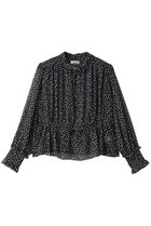 【ジェイドット/j.】のシフォンジョーゼット スタンドフリルブラウス 人気、トレンドファッション・服の通販 founy(ファニー) ファッション Fashion レディースファッション Fashion for Women トップス・カットソー Cut & Sew Tops シャツ・ブラウス・オフィスカジュアル Elegant Blouses & Button-Ups ギャザー Gathered, Ruffled シフォン Chiffon, Lightweight Fabric ジョーゼット Georgette, Semi-Sheer Fabric スタンド Stand Collar, Upright Stand スリーブ Sleeve, Long Sleeve / Short Sleeve ドット Polka Dot, Dot Pattern フェミニン Feminine, Girly フリル Frill, Ruffle モノトーン Monotone, Black and White ロング Long, Long-Length 定番 Standard, Basic Item 新作・新入荷 New Arrivals / New In thumbnail ブラック|ID: prp329100004935560 ipo3291000000037037980