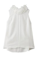 【ジェイドット/j.】のアセテートツイル フリルネックブラウス 人気、トレンドファッション・服の通販 founy(ファニー) ファッション Fashion レディースファッション Fashion for Women トップス・カットソー Cut & Sew Tops キャミソール&ノースリーブ Camisoles & Sleeveless Tops シャツ・ブラウス・オフィスカジュアル Elegant Blouses & Button-Ups シアー Sheer, See-Through スラックス Slacks, Dress Pants デニム Denim, Jeans Material ノースリーブ Sleeveless, No-Sleeve フリル Frill, Ruffle 夏 Summer 新作・新入荷 New Arrivals / New In 春 Spring S/S・春夏 SS, Spring/Summer, Warm Season |ID:prp329100004935561