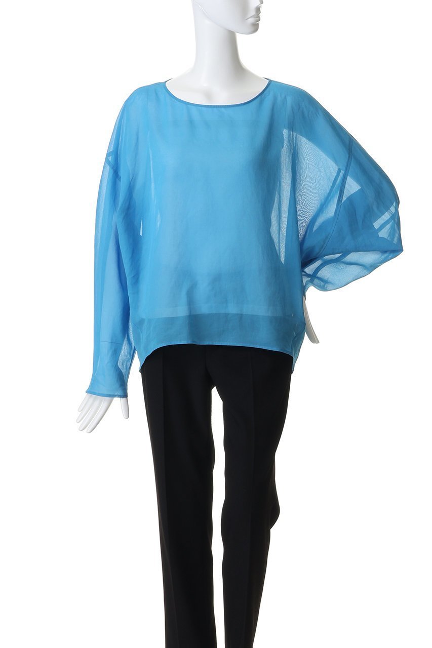 【ジェイドット/j.】の強撚オーガンジー Tブラウス 人気、トレンドファッション・服の通販 founy(ファニー) 　ファッション　Fashion　レディースファッション　Fashion for Women　トップス・カットソー　Cut & Sew Tops　シャツ・ブラウス・オフィスカジュアル　Elegant Blouses & Button-Ups　おすすめ　Recommended / Our Picks　インナー　Innerwear　オーガンジー　Organza Fabric　コンビネゾン　Jumpsuit, All-in-One　スリーブ　Sleeve, Long Sleeve / Short Sleeve　チュニック　Tunic, Long Top　ロング　Long, Long-Length　夏　Summer　新作・新入荷　New Arrivals / New In　春　Spring　S/S・春夏　SS, Spring/Summer, Warm Season　other-2|ID: prp329100004935562 ipo3291000000037038002