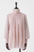 【オーヴィル/EAUVIRE】のランダムタックブラウス 人気、トレンドファッション・服の通販 founy(ファニー) ファッション Fashion レディースファッション Fashion for Women トップス・カットソー Cut & Sew Tops シャツ・ブラウス・オフィスカジュアル Elegant Blouses & Button-Ups クラシカル Classical, Vintage-Inspired シアー Sheer, See-Through シフォン Chiffon, Lightweight Fabric シルク Silk, 100% Silk スリーブ Sleeve, Long Sleeve / Short Sleeve ハイネック High Neck, Mock Neck フレア Flare, Flared ランダム Random, Irregular ロング Long, Long-Length 人気 Popular, Best Seller 新作・新入荷 New Arrivals / New In thumbnail ピンク|ID: prp329100004935565 ipo3291000000037038029