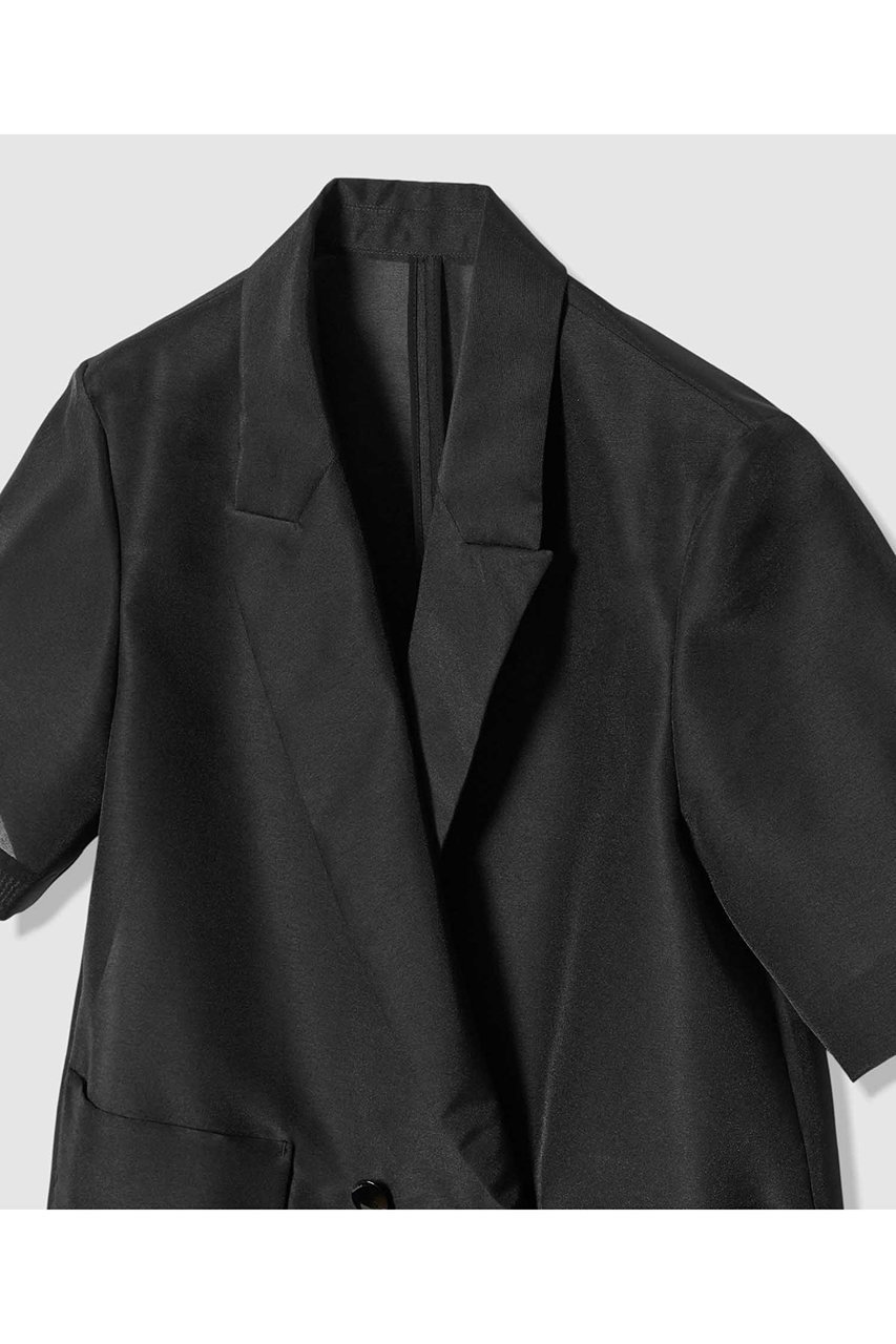 【アルアバイル/allureville】の【LOULOU WILLOUGHBY】スパンオーガンハーフスリーブジャケット 人気、トレンドファッション・服の通販 founy(ファニー) 　ファッション　Fashion　レディースファッション　Fashion for Women　アウター　Coat / Outerwear Collection　レディースジャケット・軽アウター　Jackets　ジャケット　Jacket, Outerwear　夏　Summer　新作・新入荷　New Arrivals / New In　other-3|ID: prp329100004935566 ipo3291000000037038040