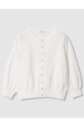 【アナイ/ANAYI】のアソートビジュー釦七分袖 カーディガン 人気、トレンドファッション・服の通販 founy(ファニー) ファッション Fashion レディースファッション Fashion for Women トップス・カットソー Cut & Sew Tops ニット Knit Tops & Sweaters カーディガン・羽織り Layered Style Cardigans カーディガン Cardigan, Knitwear シンプル Simple, Minimal ビジュー Bijou, Jewel-like Accent 今季 This Season, Current Season 新作・新入荷 New Arrivals / New In |ID:prp329100004935569