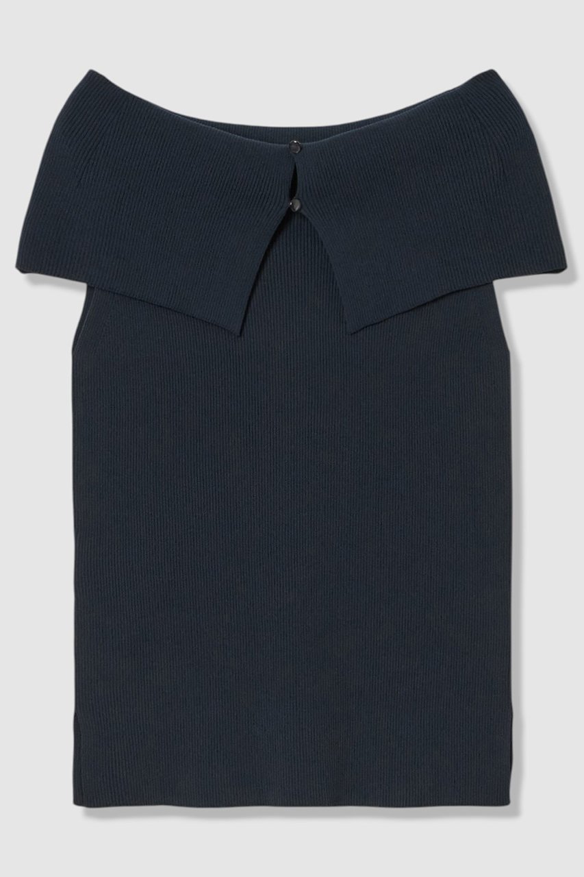 【アナイ/ANAYI】のオフショルダーリブ プルオーバー 人気、トレンドファッション・服の通販 founy(ファニー) 　ファッション　Fashion　レディースファッション　Fashion for Women　トップス・カットソー　Cut & Sew Tops　ニット　Knit Tops & Sweaters　カジュアルプルオーバー・ニットトップス　Pullovers & Knit Tops / Casual Pullovers　ストレッチ　Stretch, Stretchy Fabric　スリット　Slit, Slit Detail　リブニット　Rib Knit, Ribbed Knit　夏　Summer　新作・新入荷　New Arrivals / New In　other-2|ID: prp329100004935570 ipo3291000000037038077