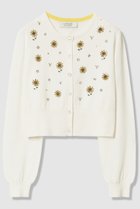 【アルアバイル/allureville】の〈WEB 一部店舗限定〉【LOULOU WILLOUGHBY】サンフラワービジューカーディガン オフホワイト|ID: prp329100004935572 ipo3291000000037038095