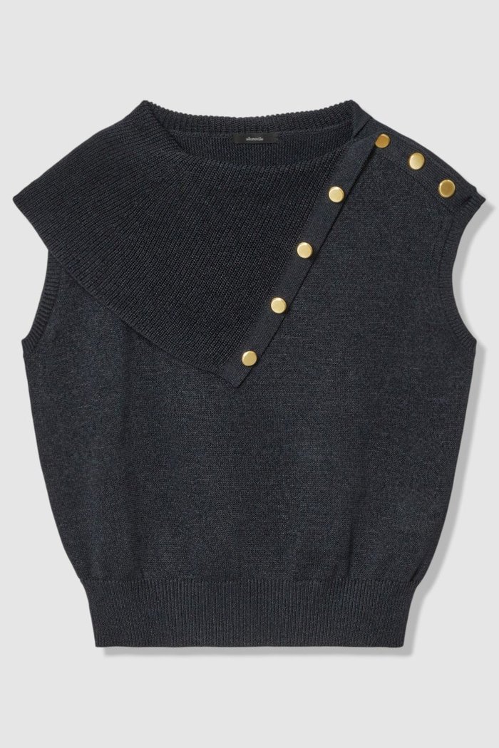 【アルアバイル/allureville】のケープカラープルオーバー インテリア・キッズ・メンズ・レディースファッション・服の通販 founy(ファウニー) https://founy.com/ ファッション Fashion レディースファッション Fashion for Women トップス・カットソー Cut & Sew Tops ニット Knit Tops & Sweaters カジュアルプルオーバー・ニットトップス Pullovers & Knit Tops / Casual Pullovers とろみ Fluid, Flowy Fabric ギャザー Gathered, Ruffled デニム Denim, Jeans Material ボトム Bottoms, Lower Wear 再入荷 Restock / Back in Stock 定番 Standard, Basic Item |ID: prp329100004935574 ipo3291000000037336272