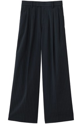 【ミディウミソリッド/MIDIUMISOLID】のsheer wide slacks スラックス 人気、トレンドファッション・服の通販 founy(ファニー) ファッション Fashion レディースファッション Fashion for Women パンツ Pants & Trousers シアー Sheer, See-Through ストライプ Stripe, Striped Pattern スラックス Slacks, Dress Pants センター Center, Center Line 夏 Summer 新作・新入荷 New Arrivals / New In 無地 Plain, Solid Color |ID:prp329100004935575