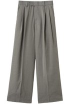 【ミディウミソリッド/MIDIUMISOLID】のsheer wide slacks スラックス gray|ID: prp329100004935575 ipo3291000000037038121
