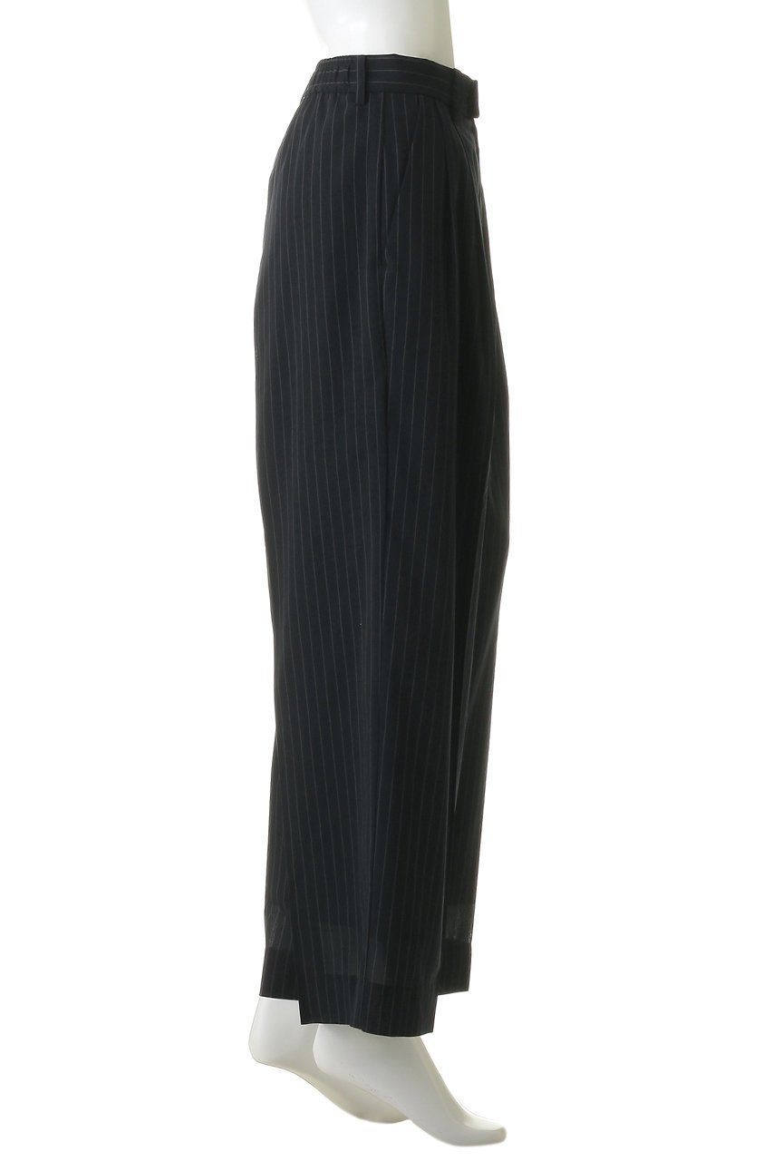 【ミディウミソリッド/MIDIUMISOLID】のsheer wide slacks スラックス 人気、トレンドファッション・服の通販 founy(ファニー) 　ファッション　Fashion　レディースファッション　Fashion for Women　パンツ　Pants & Trousers　シアー　Sheer, See-Through　ストライプ　Stripe, Striped Pattern　スラックス　Slacks, Dress Pants　センター　Center, Center Line　夏　Summer　新作・新入荷　New Arrivals / New In　無地　Plain, Solid Color　other-3|ID: prp329100004935575 ipo3291000000037038124