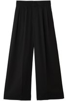 【ジェイドット/j.】の強撚コットン サイド切り替えワイドパンツ ブラック|ID: prp329100004935577 ipo3291000000037038135