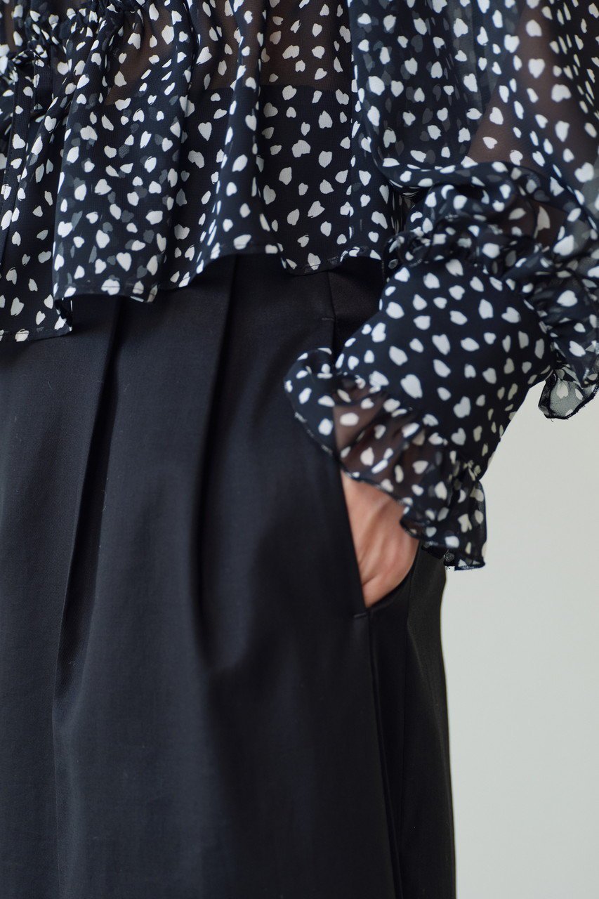 【ジェイドット/j.】の強撚コットン サイド切り替えワイドパンツ 人気、トレンドファッション・服の通販 founy(ファニー) 　ファッション　Fashion　レディースファッション　Fashion for Women　パンツ　Pants & Trousers　ロング　Long, Long-Length　ワイド　Wide, Wide Fit　夏　Summer　新作・新入荷　New Arrivals / New In　春　Spring　S/S・春夏　SS, Spring/Summer, Warm Season　other-7|ID: prp329100004935577 ipo3291000000037038141