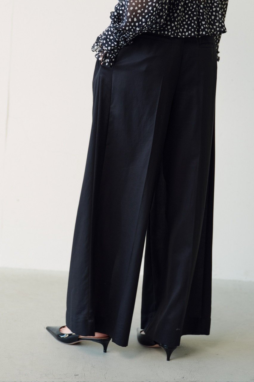 【ジェイドット/j.】の強撚コットン サイド切り替えワイドパンツ 人気、トレンドファッション・服の通販 founy(ファニー) 　ファッション　Fashion　レディースファッション　Fashion for Women　パンツ　Pants & Trousers　ロング　Long, Long-Length　ワイド　Wide, Wide Fit　夏　Summer　新作・新入荷　New Arrivals / New In　春　Spring　S/S・春夏　SS, Spring/Summer, Warm Season　other-8|ID: prp329100004935577 ipo3291000000037038142