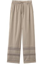 【スリー ドッツ/three dots】のジェローム レースパンツ ベージュ|ID: prp329100004935579 ipo3291000000037038151