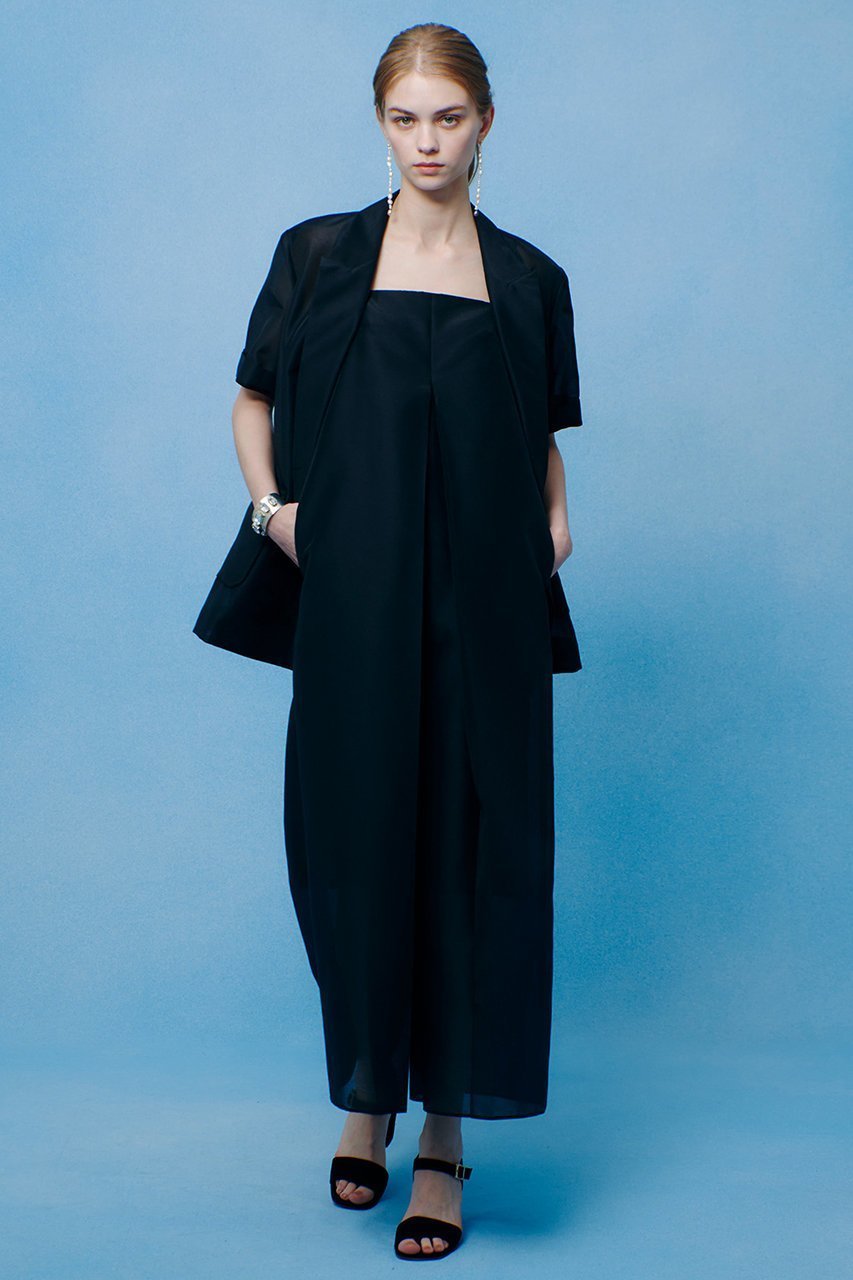 【アルアバイル/allureville】の【LOULOU WILLOUGHBY】スパンオーガンオールインワン 人気、トレンドファッション・服の通販 founy(ファニー) 　ファッション　Fashion　レディースファッション　Fashion for Women　パンツ　Pants & Trousers　おすすめ　Recommended / Our Picks　ジャケット　Jacket, Outerwear　セットアップ　Set-Up, Coordinated Outfit　リラックス　Relax, Relaxed Fit　ワイド　Wide, Wide Fit　エレガント 上品　Elegant　新作・新入荷　New Arrivals / New In　other-7|ID: prp329100004935580 ipo3291000000037038165