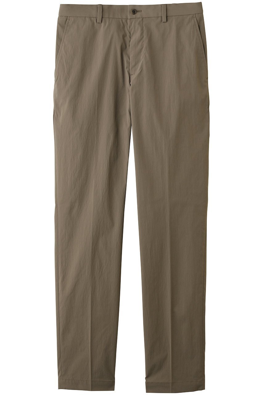 【ブルックス ブラザーズ/Brooks Brothers / MEN】の【MEN】ポリエステル ストレッチポプリン プレーンフロント チノパンツ Slim インテリア・キッズ・メンズ・レディースファッション・服の通販 founy(ファニー) 　ファッション　Fashion　メンズファッション　Fashion for Men　ボトムス　Bottoms　おすすめ　Recommended / Our Picks　なめらか　Smooth, Silky Texture　ジャケット　Jacket, Outerwear　ストレッチ　Stretch, Stretchy Fabric　エレガント 上品　Elegant　夏　Summer　定番　Standard, Basic Item　新作・新入荷　New Arrivals / New In　春　Spring　S/S・春夏　SS, Spring/Summer, Warm Season　グレー系その他|ID: prp329100004935581 ipo3291000000037038169