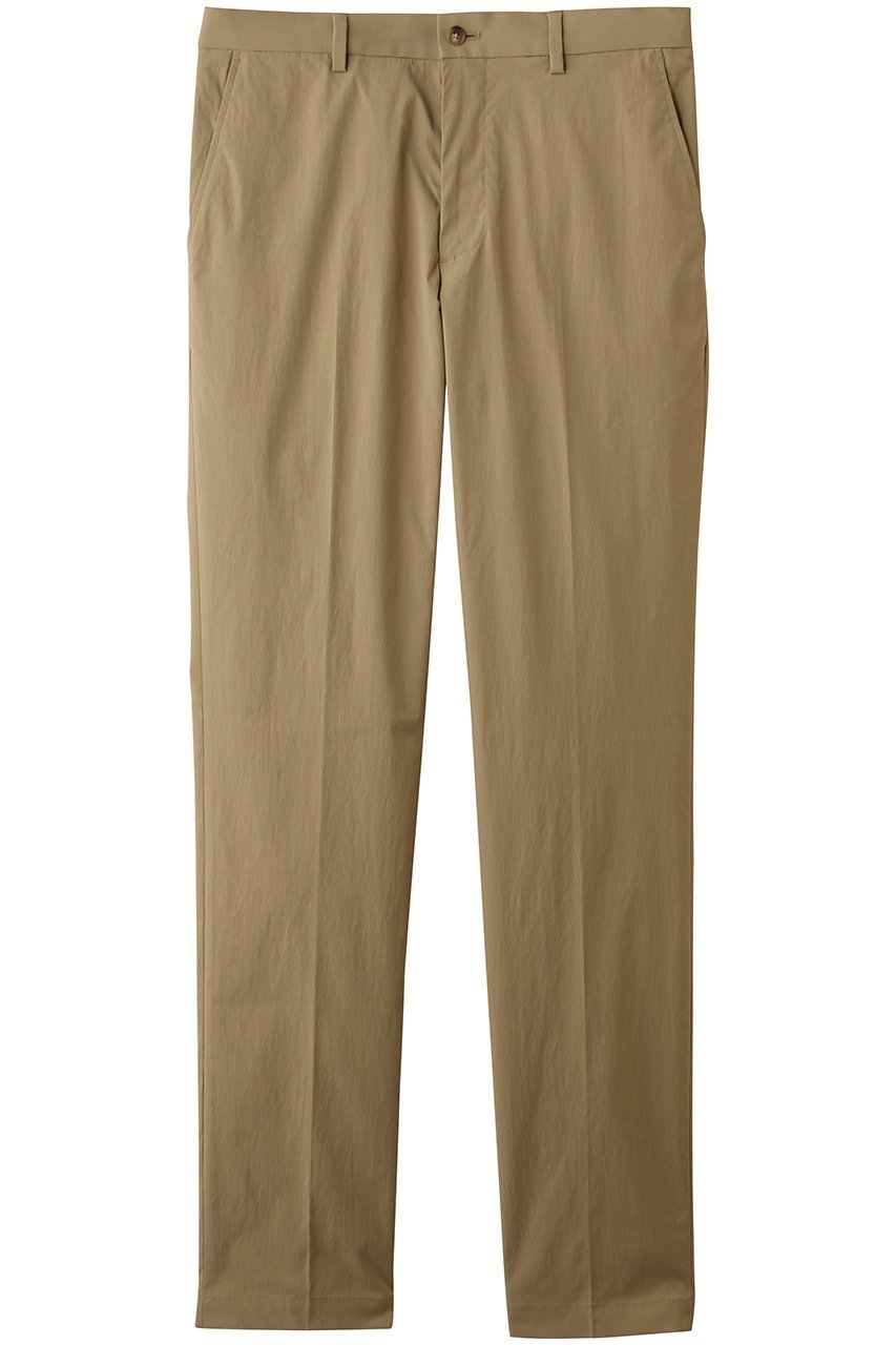 【ブルックス ブラザーズ/Brooks Brothers / MEN】の【MEN】ポリエステル ストレッチポプリン プレーンフロント チノパンツ Slim インテリア・キッズ・メンズ・レディースファッション・服の通販 founy(ファニー) 　ファッション　Fashion　メンズファッション　Fashion for Men　ボトムス　Bottoms　おすすめ　Recommended / Our Picks　なめらか　Smooth, Silky Texture　ジャケット　Jacket, Outerwear　ストレッチ　Stretch, Stretchy Fabric　エレガント 上品　Elegant　夏　Summer　定番　Standard, Basic Item　新作・新入荷　New Arrivals / New In　春　Spring　S/S・春夏　SS, Spring/Summer, Warm Season　カーキベージュ|ID: prp329100004935581 ipo3291000000037038170