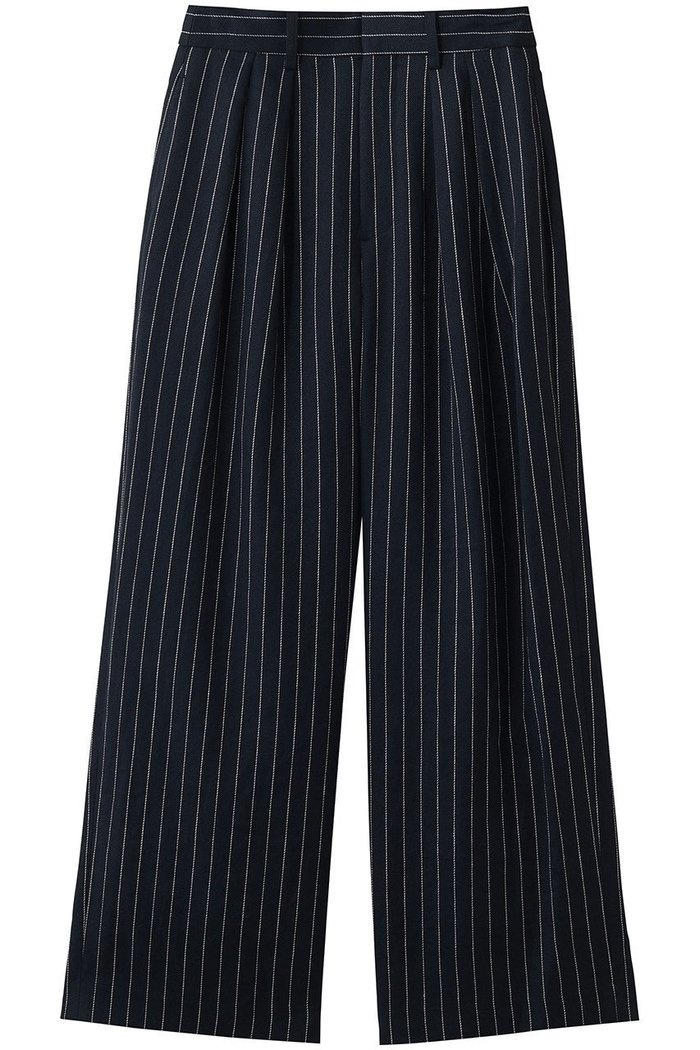 【アルアバイル/allureville】のRIOPELリネンストライプパンツ インテリア・キッズ・メンズ・レディースファッション・服の通販 founy(ファニー) https://founy.com/ ファッション Fashion レディースファッション Fashion for Women パンツ Pants & Trousers ストライプ Stripe, Striped Pattern ワイド Wide, Wide Fit 新作・新入荷 New Arrivals / New In |ID: prp329100004935588 ipo3291000000037038215