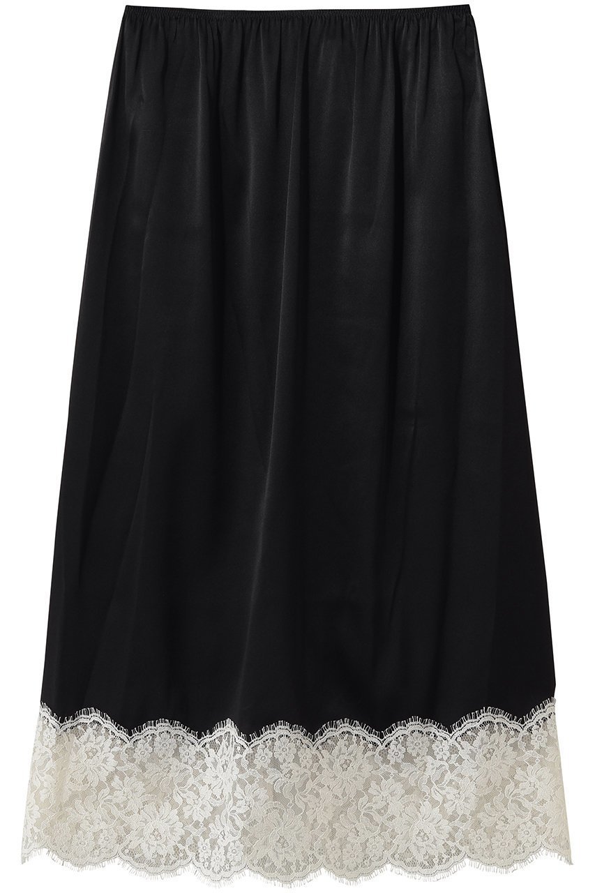 【アンビラン/unbilanc】のストークランジェリースカート 人気、トレンドファッション・服の通販 founy(ファニー) 　ファッション　Fashion　レディースファッション　Fashion for Women　スカート　Skirts　ロングスカート　Long Skirts / Maxi & Midi Skirts　サテン　Satin, Glossy Fabric　シルク　Silk, 100% Silk　ストレッチ　Stretch, Stretchy Fabric　スリット　Slit, Slit Detail　タイトスカート　Pencil Skirt, Tight Skirt　デニム　Denim, Jeans Material　ロング　Long, Long-Length　エレガント 上品　Elegant　新作・新入荷　New Arrivals / New In　 other-1|ID: prp329100004935590 ipo3291000000037038230