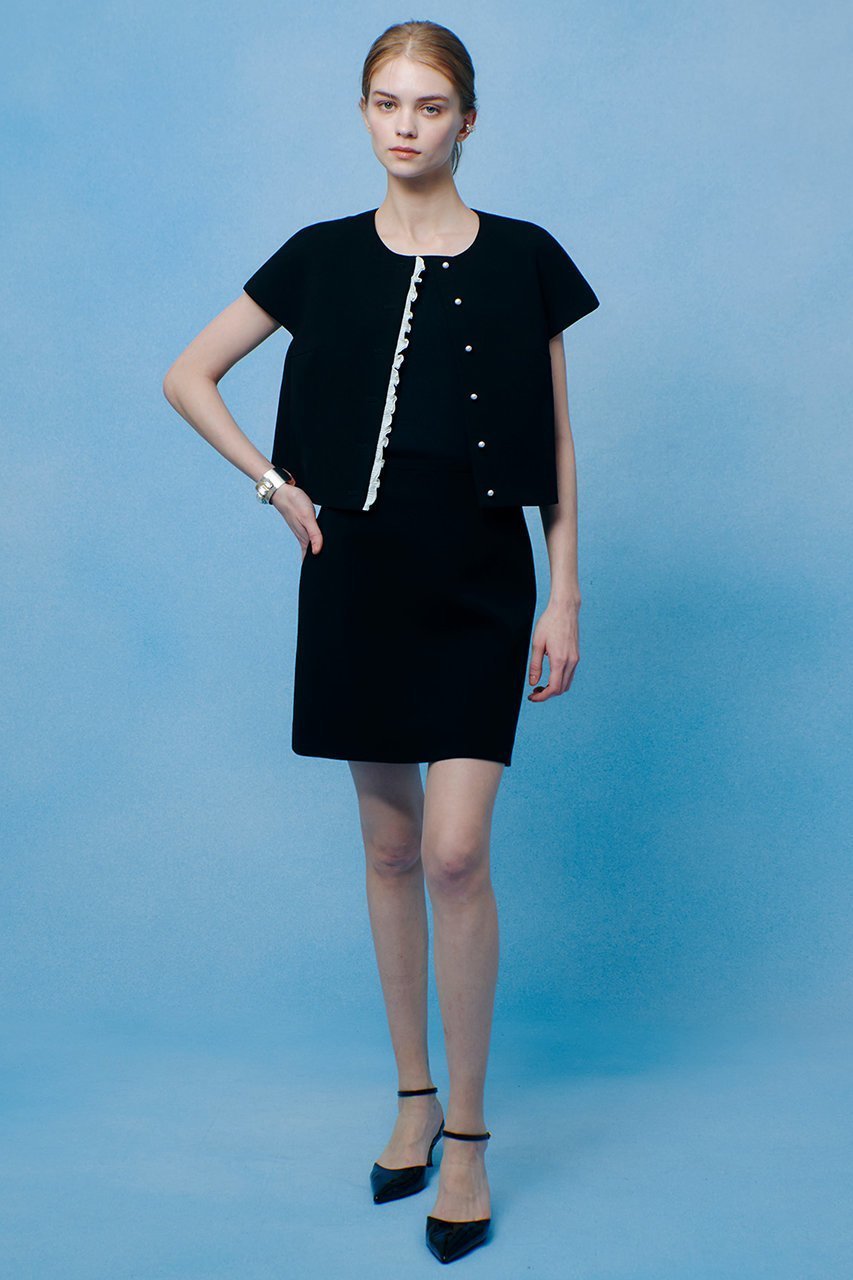 【アルアバイル/allureville】の【LOULOU WILLOUGHBY】ダブルクロスミニスカート 人気、トレンドファッション・服の通販 founy(ファニー) 　ファッション　Fashion　レディースファッション　Fashion for Women　スカート　Skirts　ミニスカート　Mini Skirts　おすすめ　Recommended / Our Picks　シンプル　Simple, Minimal　ジャケット　Jacket, Outerwear　セットアップ　Set-Up, Coordinated Outfit　ダブル　Double, Double-Breasted　ミニスカート　Mini Skirt, Short Skirt　エレガント 上品　Elegant　新作・新入荷　New Arrivals / New In　other-2|ID: prp329100004935591 ipo3291000000037038238