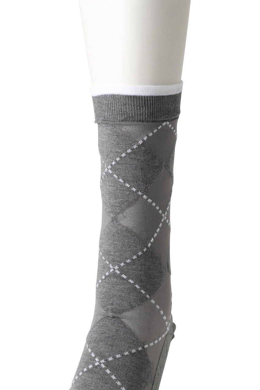 【アンティパスト/ANTIPAST】のシースルーアーガイルソックス 人気、トレンドファッション・服の通販 founy(ファニー) 　ファッション　Fashion　レディースファッション　Fashion for Women　ソックス&靴下　Socks & Hosiery　レッグウェア・ストッキング　Legwear & Hosiery　サンダル　Sandals, Summer Shoes　シアー　Sheer, See-Through　シューズ　Shoes, Footwear　ソックス　Socks, Hosiery　フェミニン　Feminine, Girly　モダン　Modern, Contemporary　モチーフ　Motif, Design Theme　再入荷　Restock / Back in Stock　春　Spring　other-3|ID: prp329100004936498 ipo3291000000037043086