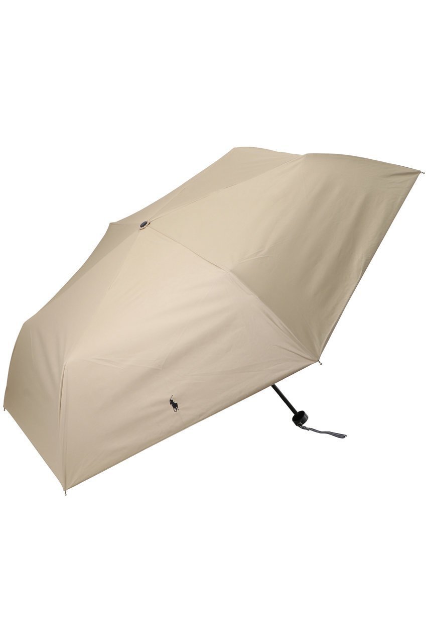 【ポロラルフローレン/POLO RALPH LAUREN】の【晴雨兼用】折畳傘PP刺繍 インテリア・キッズ・メンズ・レディースファッション・服の通販 founy(ファニー) 　ファッション　Fashion　レディースファッション　Fashion for Women　レイングッズ・傘・晴雨兼用傘　Umbrellas & Rain Gear　アウトドア　Outdoor Clothing　コンパクト　Compact, Small Size　ハンカチ　Handkerchief, Hanky　傘　Umbrella, Parasol　時計　Watch, Wristwatch　ビジネス 仕事 通勤　Business / Work / Commuting　ベージュ|ID: prp329100004936550 ipo3291000000037043424