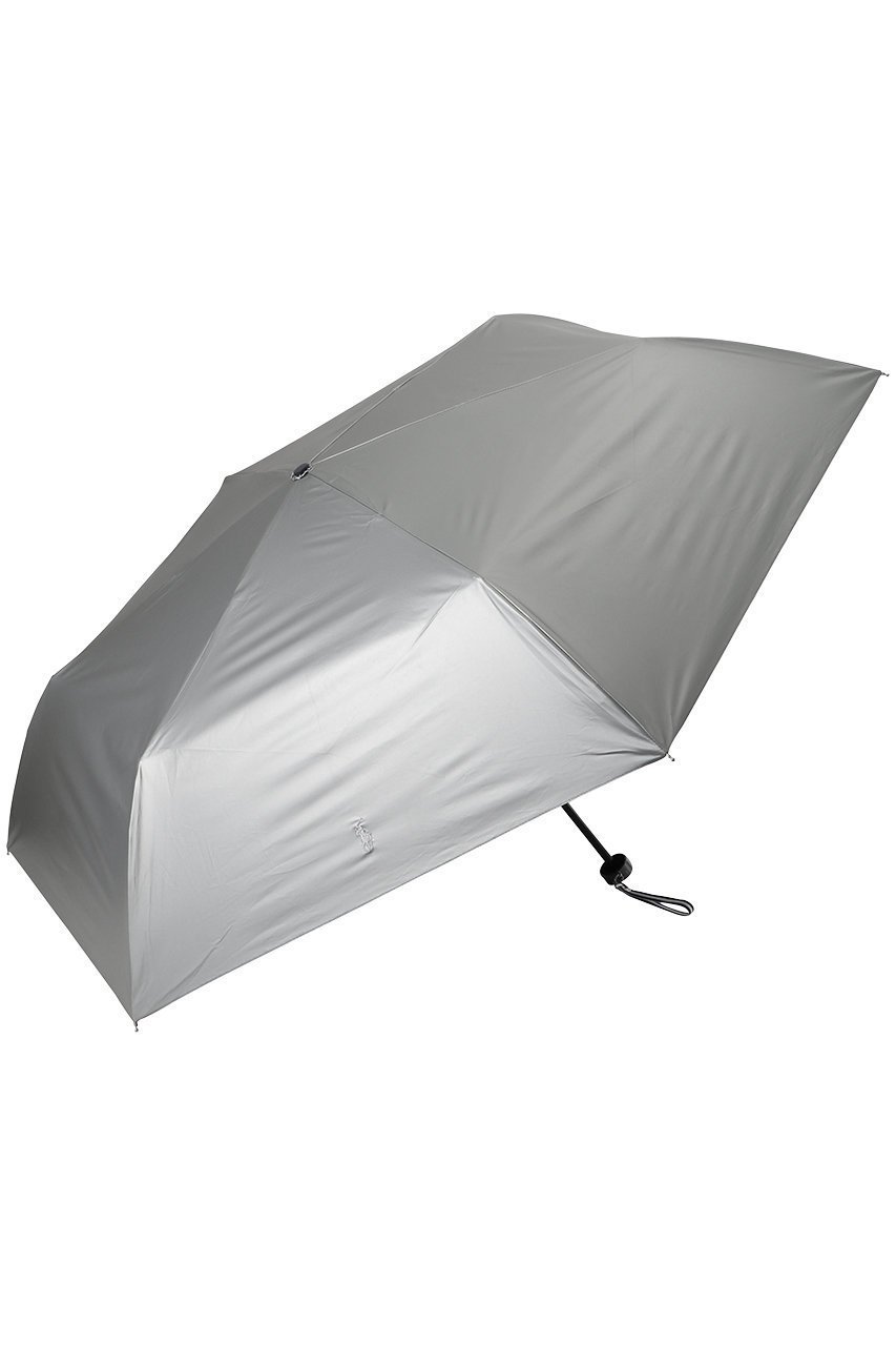 【ポロラルフローレン/POLO RALPH LAUREN】の【晴雨兼用】折畳傘PP刺繍 インテリア・キッズ・メンズ・レディースファッション・服の通販 founy(ファニー) 　ファッション　Fashion　レディースファッション　Fashion for Women　レイングッズ・傘・晴雨兼用傘　Umbrellas & Rain Gear　アウトドア　Outdoor Clothing　コンパクト　Compact, Small Size　ハンカチ　Handkerchief, Hanky　傘　Umbrella, Parasol　時計　Watch, Wristwatch　ビジネス 仕事 通勤　Business / Work / Commuting　シルバー|ID: prp329100004936550 ipo3291000000037043426