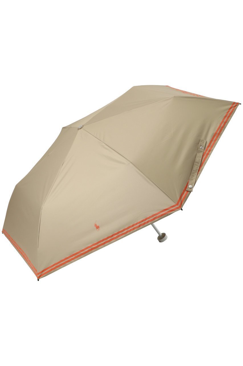 【ポロラルフローレン/POLO RALPH LAUREN】の【晴雨兼用】折畳傘PPボーダー インテリア・キッズ・メンズ・レディースファッション・服の通販 founy(ファニー) 　ファッション　Fashion　レディースファッション　Fashion for Women　レイングッズ・傘・晴雨兼用傘　Umbrellas & Rain Gear　コンパクト　Compact, Small Size　ハンカチ　Handkerchief, Hanky　ボーダー　Border, Stripe　傘　Umbrella, Parasol　夏　Summer　旅行　Travel　時計　Watch, Wristwatch　ビジネス 仕事 通勤　Business / Work / Commuting　ベージュ|ID: prp329100004936552 ipo3291000000037043438