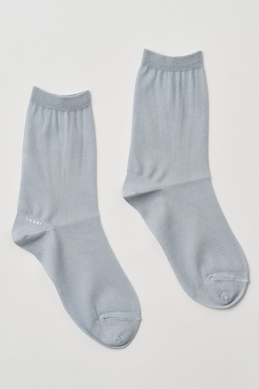 【ユクリ/YUQRI】のChiffon ソックス 人気、トレンドファッション・服の通販 founy(ファニー) 　ファッション　Fashion　レディースファッション　Fashion for Women　ソックス&靴下　Socks & Hosiery　レッグウェア・ストッキング　Legwear & Hosiery　サンダル　Sandals, Summer Shoes　シューズ　Shoes, Footwear　ソックス　Socks, Hosiery　フラット　Flat, Flat Shoes　再入荷　Restock / Back in Stock　エレガント 上品　Elegant　other-3|ID: prp329100004936599 ipo3291000000037043714