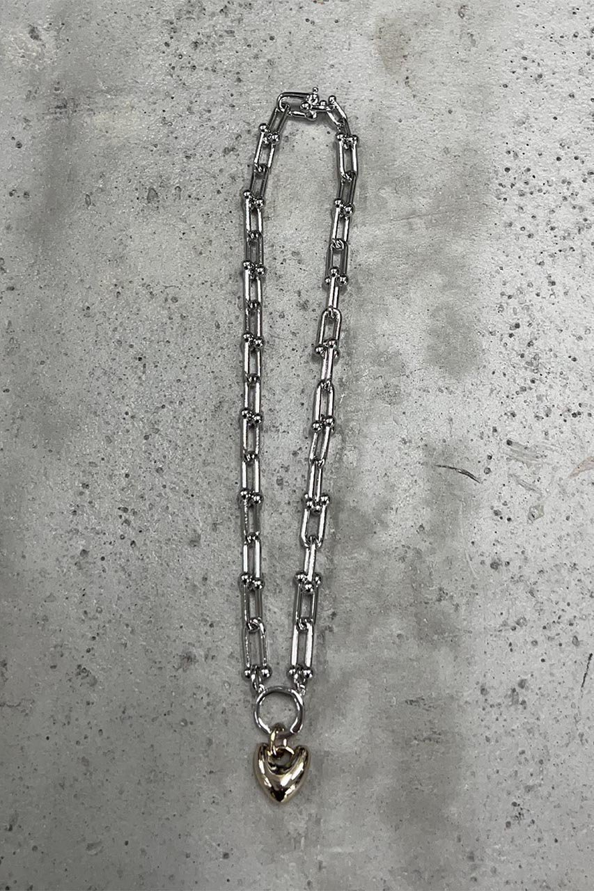 【メゾンスペシャル/MAISON SPECIAL】のハートチャームネックレス(ucalyptコラボ) インテリア・キッズ・メンズ・レディースファッション・服の通販 founy(ファニー) 　ファッション　Fashion　レディースファッション　Fashion for Women　ジュエリー　Jewelry　ネックレス　Necklaces & Pendants　グラフィック　Graphic, Graphic Design　コラボ　Collaboration, Collab　ジュエリー　Jewelry, Accessories　チェーン　Chain, Chain Strap　チャーム　Charm, Pendant　ネックレス　Necklace, Pendant Necklace　ブレスレット　Bracelet, Wristband　再入荷　Restock / Back in Stock　日本製　Made In Japan　MLT1(マルチカラー)|ID: prp329100004936611 ipo3291000000037043798