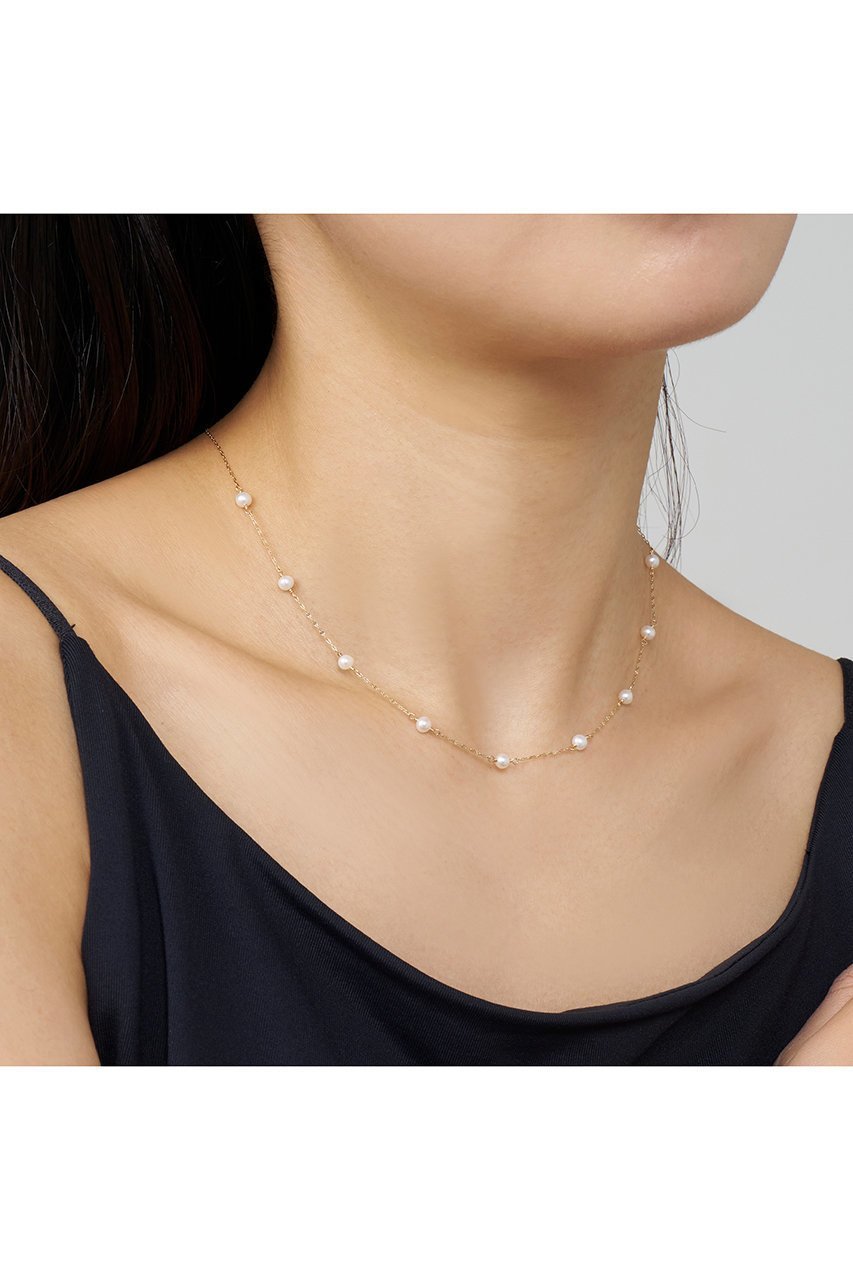 【プラス ヴァンドーム/Plus Vendome】のPEARL K10 ネックレス 人気、トレンドファッション・服の通販 founy(ファニー) 　ファッション　Fashion　レディースファッション　Fashion for Women　ジュエリー　Jewelry　ネックレス　Necklaces & Pendants　イエロー　Yellow　コレクション　Collection, Seasonal Line　チェーン　Chain, Chain Strap　ネックレス　Necklace, Pendant Necklace　パール　Pearl, Pearl Accent　other-5|ID: prp329100004936617 ipo3291000000037043842