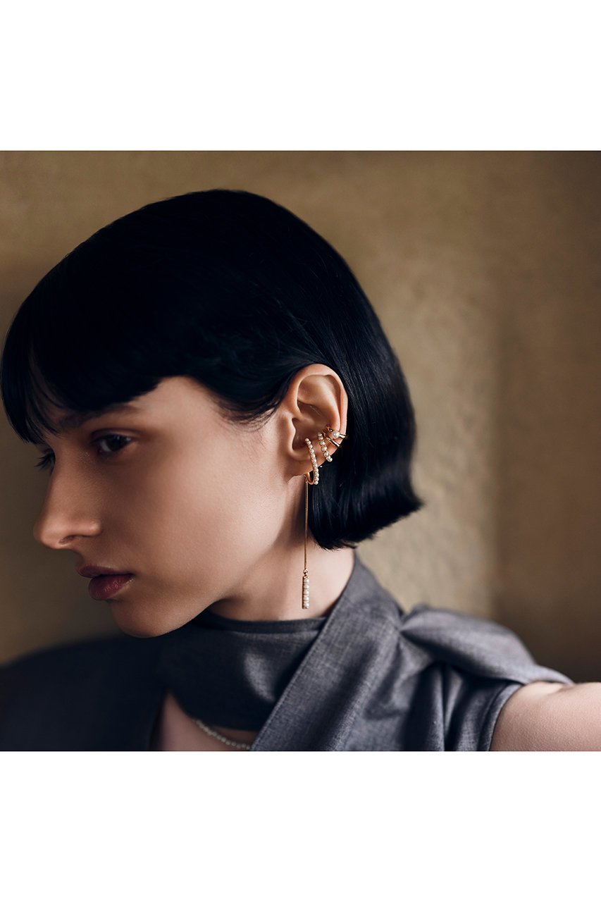 【プラス ヴァンドーム/Plus Vendome】のPEARL イヤーカフ(片耳用) 人気、トレンドファッション・服の通販 founy(ファニー) 　ファッション　Fashion　レディースファッション　Fashion for Women　ジュエリー　Jewelry　ファッションリング　Fashion Rings　イヤリング・フープ・ドロップタイプ　Hoop, Drop & Clip Earrings　イエロー　Yellow　イヤリング　Earrings　イヤーカフ　Ear Cuffs　コレクション　Collection, Seasonal Line　コーティング　Coating, Coated Finish　チェーン　Chain, Chain Strap　パール　Pearl, Pearl Accent　メタル　Metal, Metal Parts　ロング　Long, Long-Length　片耳　One-Ear, Single Earring　other-5|ID: prp329100004936619 ipo3291000000037043858