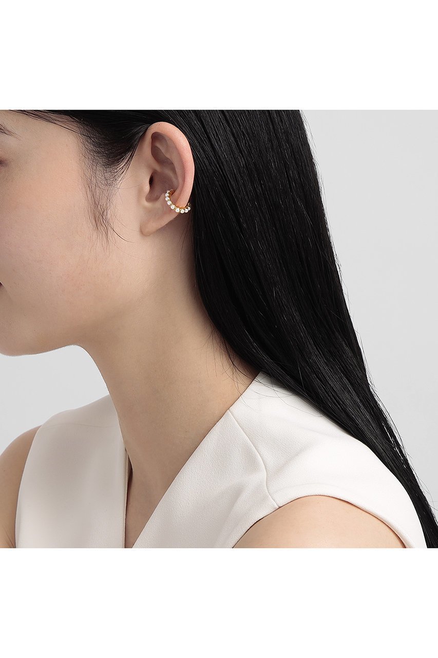 【プラス ヴァンドーム/Plus Vendome】のPEARL イヤーカフ セット 人気、トレンドファッション・服の通販 founy(ファニー) 　ファッション　Fashion　レディースファッション　Fashion for Women　ジュエリー　Jewelry　ファッションリング　Fashion Rings　イヤリング・フープ・ドロップタイプ　Hoop, Drop & Clip Earrings　アシンメトリー　Asymmetrical Style　イエロー　Yellow　イヤリング　Earrings　イヤーカフ　Ear Cuffs　コレクション　Collection, Seasonal Line　コーティング　Coating, Coated Finish　スタイリッシュ　Stylish, Fashionable　パール　Pearl, Pearl Accent　エレガント 上品　Elegant　other-5|ID: prp329100004936621 ipo3291000000037043871