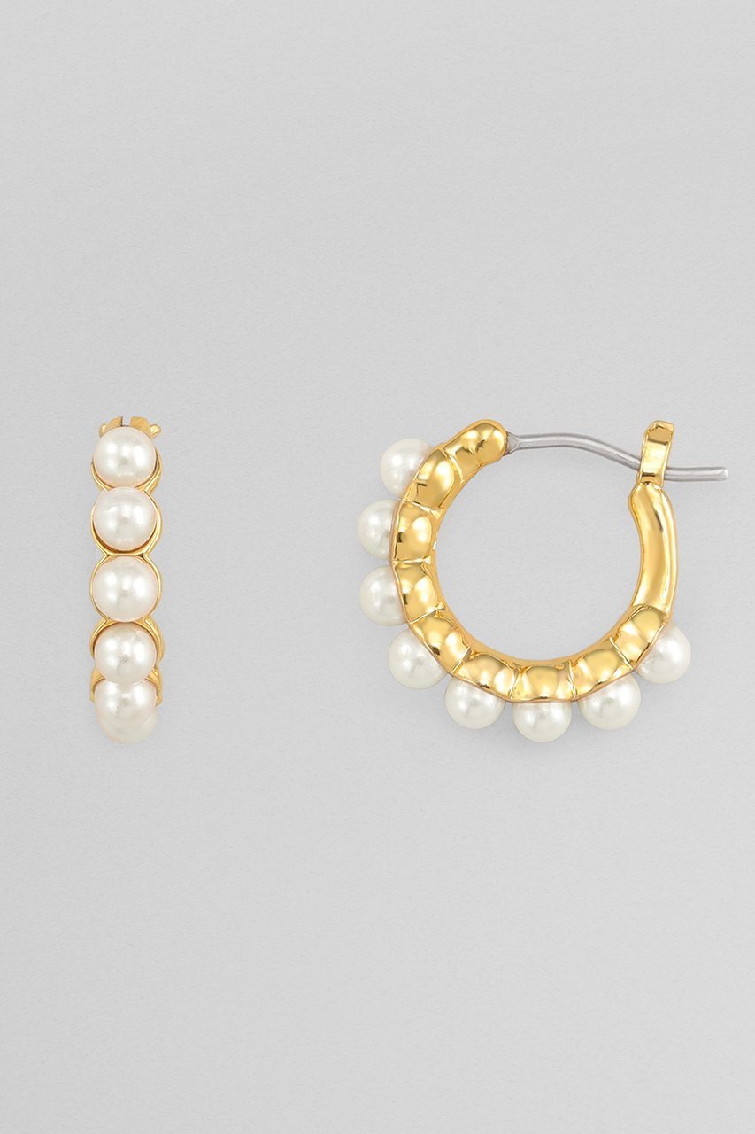 【プラス ヴァンドーム/Plus Vendome】のPEARL ピアス 人気、トレンドファッション・服の通販 founy(ファニー) 　ファッション　Fashion　レディースファッション　Fashion for Women　ジュエリー　Jewelry　ファッションリング　Fashion Rings　イヤリング・フープ・ドロップタイプ　Hoop, Drop & Clip Earrings　イエロー　Yellow　イヤリング　Earrings　コレクション　Collection, Seasonal Line　コーティング　Coating, Coated Finish　パール　Pearl, Pearl Accent　フープ　Hoop, Hoop Earrings　other-3|ID: prp329100004936622 ipo3291000000037043880