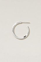 【サラース/SARARTH】のGAIA HOOP シングルピアス II (片耳用) 人気、トレンドファッション・服の通販 founy(ファニー) ファッション Fashion レディースファッション Fashion for Women ジュエリー Jewelry ファッションリング Fashion Rings イヤリング・フープ・ドロップタイプ Hoop, Drop & Clip Earrings イヤリング Earrings コレクション Collection, Seasonal Line シルバー Silver, Metallic Silver テクスチャー Texture, Textured Fabric 片耳 One-Ear, Single Earring thumbnail シルバー|ID: prp329100004936640 ipo3291000000037043968