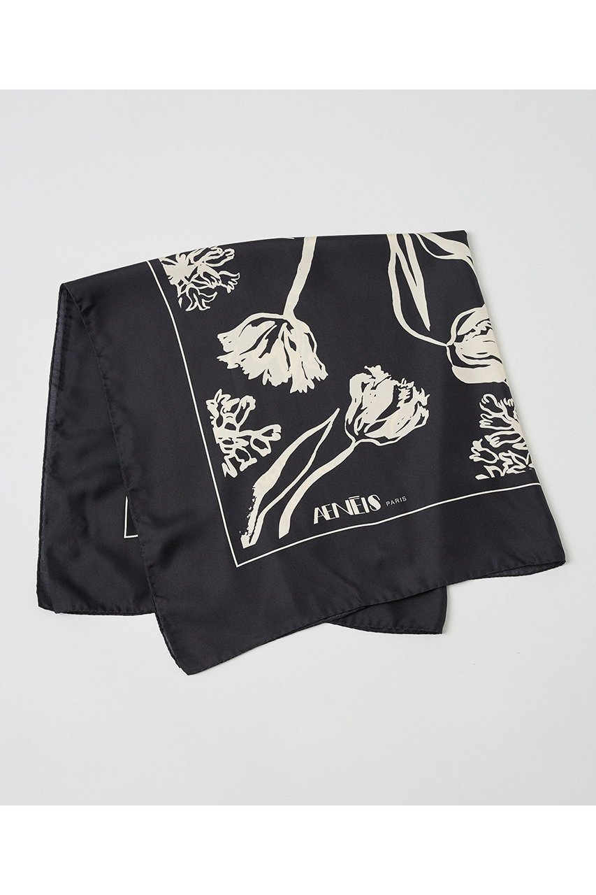 【カオス/Chaos】の【AENEIS】フラワースカーフ 人気、トレンドファッション・服の通販 founy(ファニー) 　ファッション　Fashion　レディースファッション　Fashion for Women　ストール　Soft & Warm Scarves　マフラー・スヌード / 冬小物の定番　Scarves & Mufflers　イタリア　Italy　エレガント 上品　Elegant　コンパクト　Compact, Small Size　シルク　Silk, 100% Silk　スカーフ　Scarf, Neckwear　ストール　Stole, Wrap　なめらか　Smooth, Silky Texture　フラワー　Flower, Floral　プリント　Print, Printed Pattern　ボックス　Boxy, Box Shape　マフラー　Scarf, Muffler　モチーフ　Motif, Design Theme　ラフィア　Raffia, Natural Straw　おすすめ　Recommended / Our Picks　ギフト プレゼント　Gift / Present　other-8|ID: prp329100004936653 ipo3291000000037044029