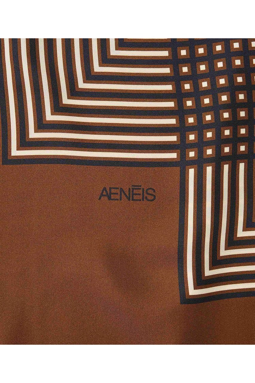 【カオス/Chaos】の【AENEIS】別注スカーフ 人気、トレンドファッション・服の通販 founy(ファニー) 　ファッション　Fashion　レディースファッション　Fashion for Women　ストール　Soft & Warm Scarves　マフラー・スヌード / 冬小物の定番　Scarves & Mufflers　イタリア　Italy　エレガント 上品　Elegant　シルク　Silk, 100% Silk　スカーフ　Scarf, Neckwear　ストール　Stole, Wrap　なめらか　Smooth, Silky Texture　プリント　Print, Printed Pattern　ボックス　Boxy, Box Shape　別注　Limited Edition, Custom Order　マフラー　Scarf, Muffler　モダン　Modern, Contemporary　ラフィア　Raffia, Natural Straw　ギフト プレゼント　Gift / Present　other-7|ID: prp329100004936654 ipo3291000000037044037