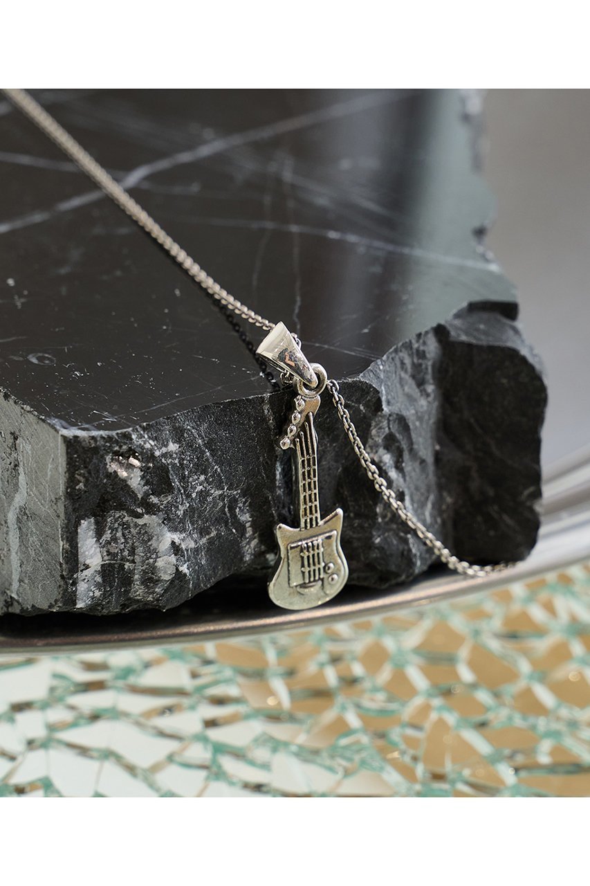 【ウィムガゼット/Whim Gazette】の【Hoaw.】ギターネックレス 925SV インテリア・キッズ・メンズ・レディースファッション・服の通販 founy(ファニー) 　ファッション　Fashion　レディースファッション　Fashion for Women　ジュエリー　Jewelry　ネックレス　Necklaces & Pendants　シルバー　Silver, Metallic Silver　シンプル　Simple, Minimal　チェーン　Chain, Chain Strap　チョーカー　Tulle, Mesh Fabric　ネックレス　Necklace, Pendant Necklace　モチーフ　Motif, Design Theme　ロング　Long, Long-Length　ヴィンテージ　Vintage Style　エレガント 上品　Elegant　シルバー|ID: prp329100004936656 ipo3291000000037044042