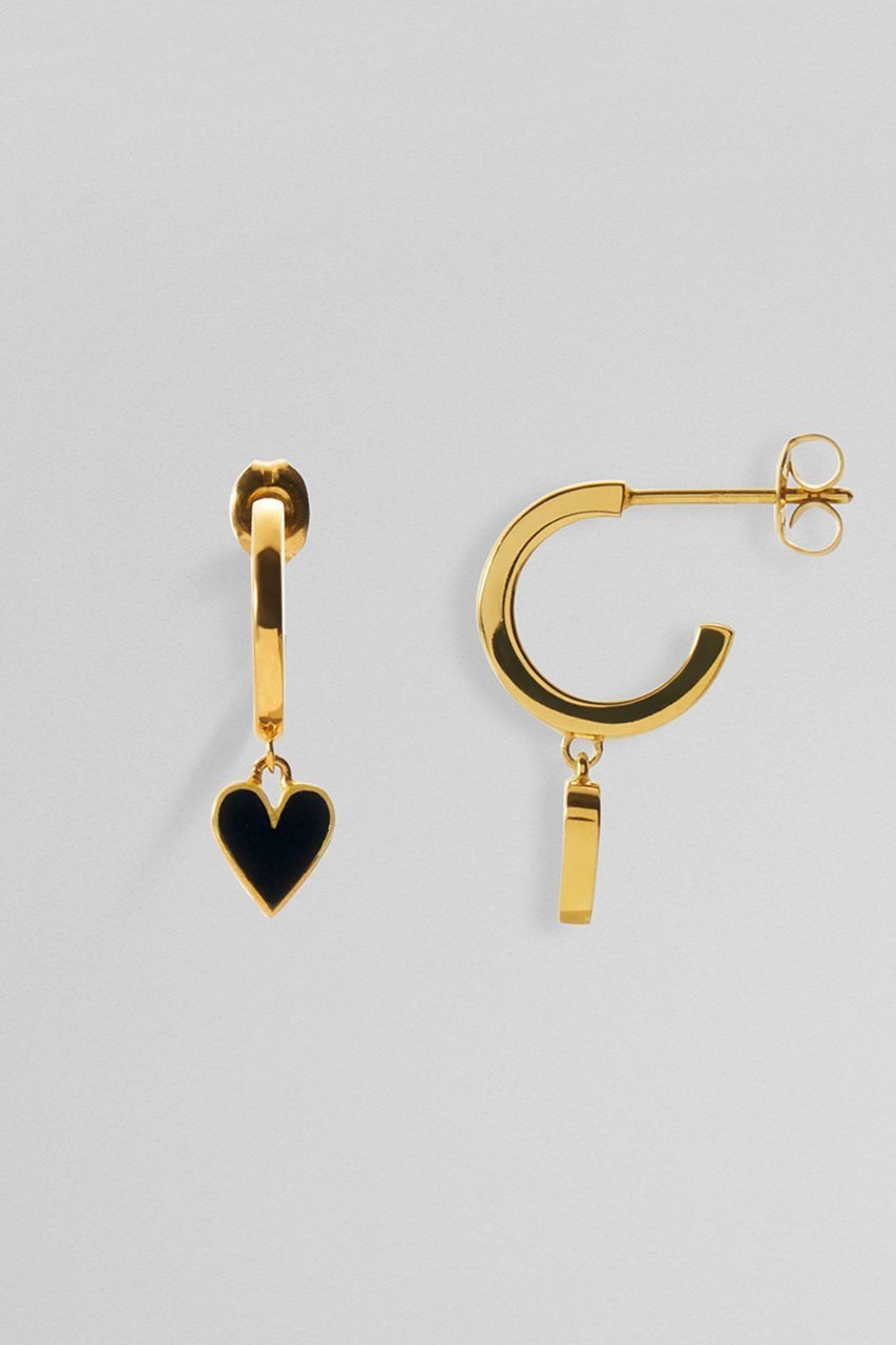 【プラス ヴァンドーム/Plus Vendome】のMICROTATTOO_LOVE ピアス black out 人気、トレンドファッション・服の通販 founy(ファニー) 　ファッション　Fashion　レディースファッション　Fashion for Women　ジュエリー　Jewelry　ファッションリング　Fashion Rings　イヤリング・フープ・ドロップタイプ　Hoop, Drop & Clip Earrings　おすすめ　Recommended / Our Picks　イヤリング　Earrings　コレクション　Collection, Seasonal Line　ハーフ　Half, Half-Length　フープ　Hoop, Hoop Earrings　メタル　Metal, Metal Parts　モチーフ　Motif, Design Theme　other-3|ID: prp329100004936664 ipo3291000000037044104