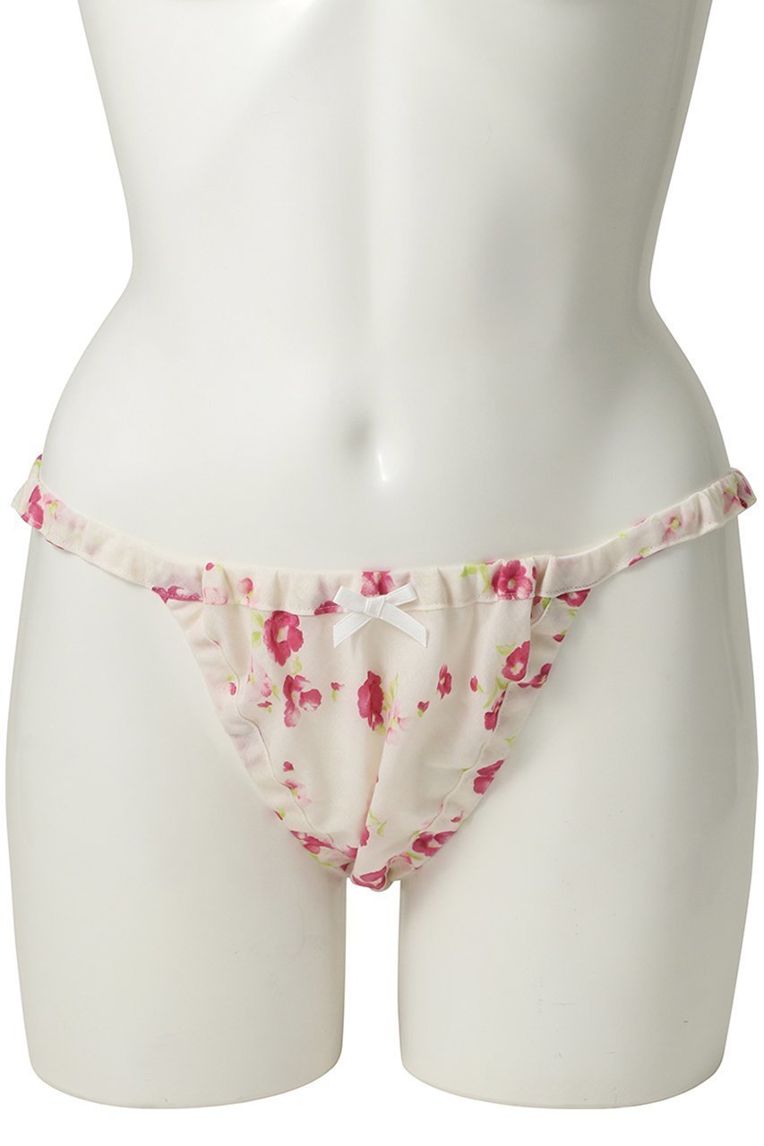 【ナナデコール/nanadecor】のフレンチローズストリングショーツ 人気、トレンドファッション・服の通販 founy(ファニー) 　ファッション　Fashion　レディースファッション　Fashion for Women　下着・ランジェリー　Lingerie & Intimates　ショーツ・ランジェリー用ボトムス　Panties / Briefs / Lingerie Bottoms　おすすめ　Recommended / Our Picks　ショーツ　Shorts, Short Pants　ストリング　String, Drawstring　セットアップ　Set-Up, Coordinated Outfit　フェミニン　Feminine, Girly　フラワー　Flower, Floral　フレンチ　French, French Style　ランジェリー　Lingerie, Intimate Wear　ローズ　Rose, Rose Motif　other-2|ID: prp329100004936671 ipo3291000000037044138