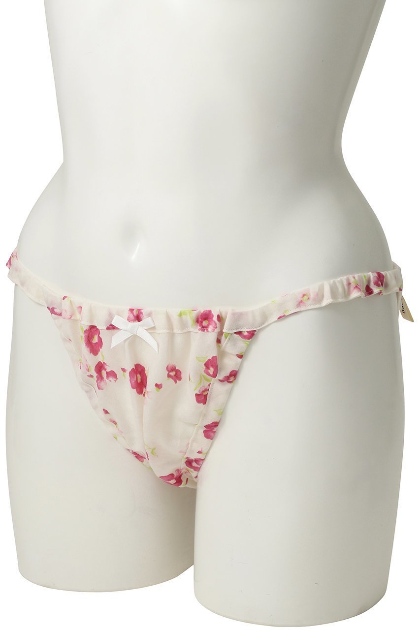 【ナナデコール/nanadecor】のフレンチローズストリングショーツ 人気、トレンドファッション・服の通販 founy(ファニー) 　ファッション　Fashion　レディースファッション　Fashion for Women　下着・ランジェリー　Lingerie & Intimates　ショーツ・ランジェリー用ボトムス　Panties / Briefs / Lingerie Bottoms　おすすめ　Recommended / Our Picks　ショーツ　Shorts, Short Pants　ストリング　String, Drawstring　セットアップ　Set-Up, Coordinated Outfit　フェミニン　Feminine, Girly　フラワー　Flower, Floral　フレンチ　French, French Style　ランジェリー　Lingerie, Intimate Wear　ローズ　Rose, Rose Motif　other-3|ID: prp329100004936671 ipo3291000000037044139