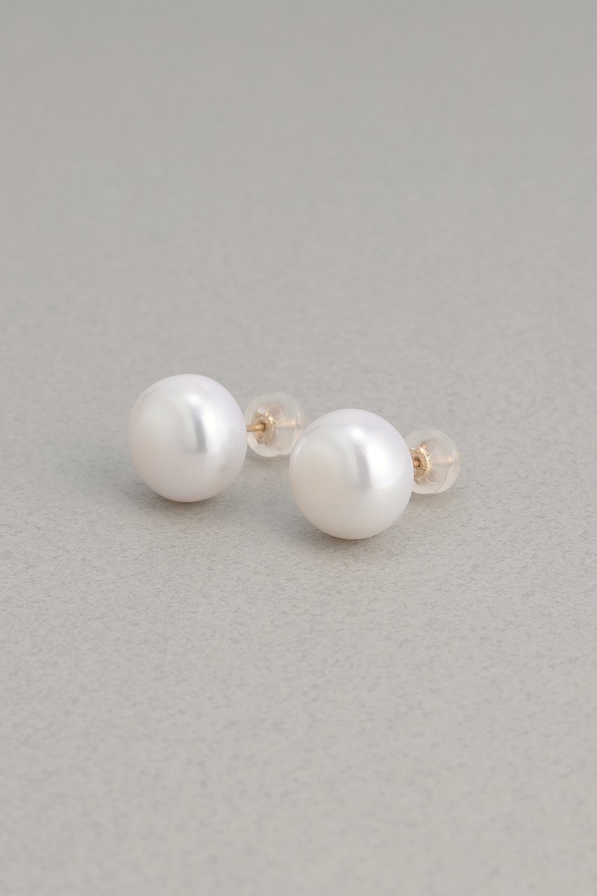 【プラス ヴァンドーム/Plus Vendome】のPEARL K10 スタッド ピアス 人気、トレンドファッション・服の通販 founy(ファニー) 　ファッション　Fashion　レディースファッション　Fashion for Women　ジュエリー　Jewelry　ファッションリング　Fashion Rings　イヤリング・フープ・ドロップタイプ　Hoop, Drop & Clip Earrings　イエロー　Yellow　イヤリング　Earrings　パール　Pearl, Pearl Accent　フォルム　Silhouette, Form　other-3|ID: prp329100004936682 ipo3291000000037044213