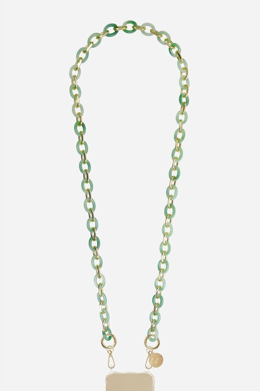 【その他のブランド/Other】のスマホストラップ LONGUE CASSY (ケース別売) インテリア・キッズ・メンズ・レディースファッション・服の通販 founy(ファニー) 　ファッション　Fashion　レディースファッション　Fashion for Women　カラフル　Colorful Design　シンプル　Simple, Minimal　スマート　Smart, Elegant　チェーン　Chain, Chain Strap　チャーム　Charm, Pendant　バランス　Balance, Style Balance　ラップ　Wrap, Wrap Design　ロング　Long, Long-Length　エレガント 上品　Elegant　新作・新入荷　New Arrivals / New In　エメラルド|ID: prp329100004936697 ipo3291000000037044312