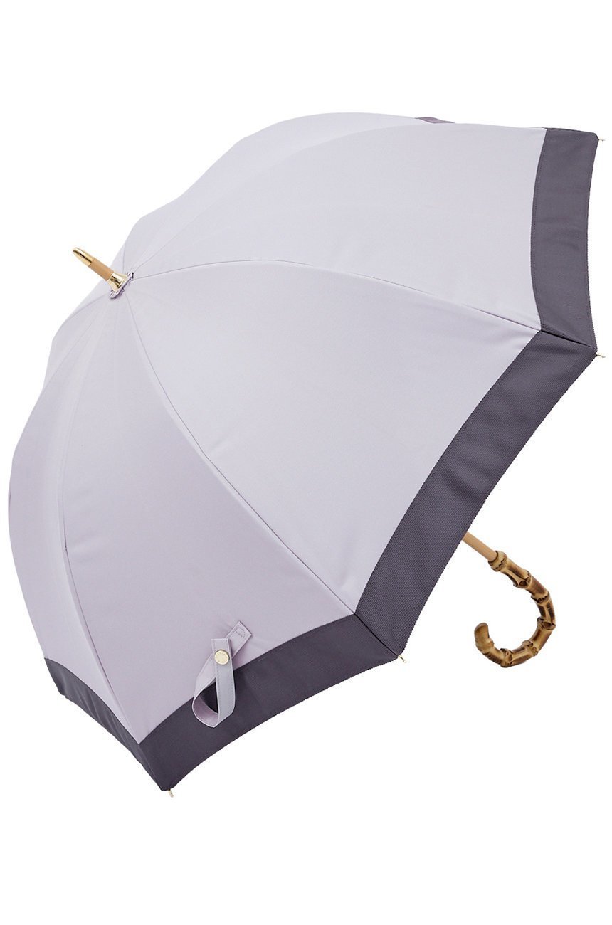 【その他のブランド/Other】の長傘 S/バイカラー(50cm) インテリア・キッズ・メンズ・レディースファッション・服の通販 founy(ファニー) 　ファッション　Fashion　レディースファッション　Fashion for Women　レイングッズ・傘・晴雨兼用傘　Umbrellas & Rain Gear　コンパクト　Compact, Small Size　傘　Umbrella, Parasol　チェック　Check, Plaid, Tartan　定番　Standard, Basic Item　時計　Watch, Wristwatch　人気　Popular, Best Seller　ハンカチ　Handkerchief, Hanky　フリル　Frill, Ruffle　日傘　Parasol, UV Umbrella　おすすめ　Recommended / Our Picks　エレガント 上品　Elegant　モーブグレー・Dグレー(MGY/DGY)|ID: prp329100004936709 ipo3291000000037044397