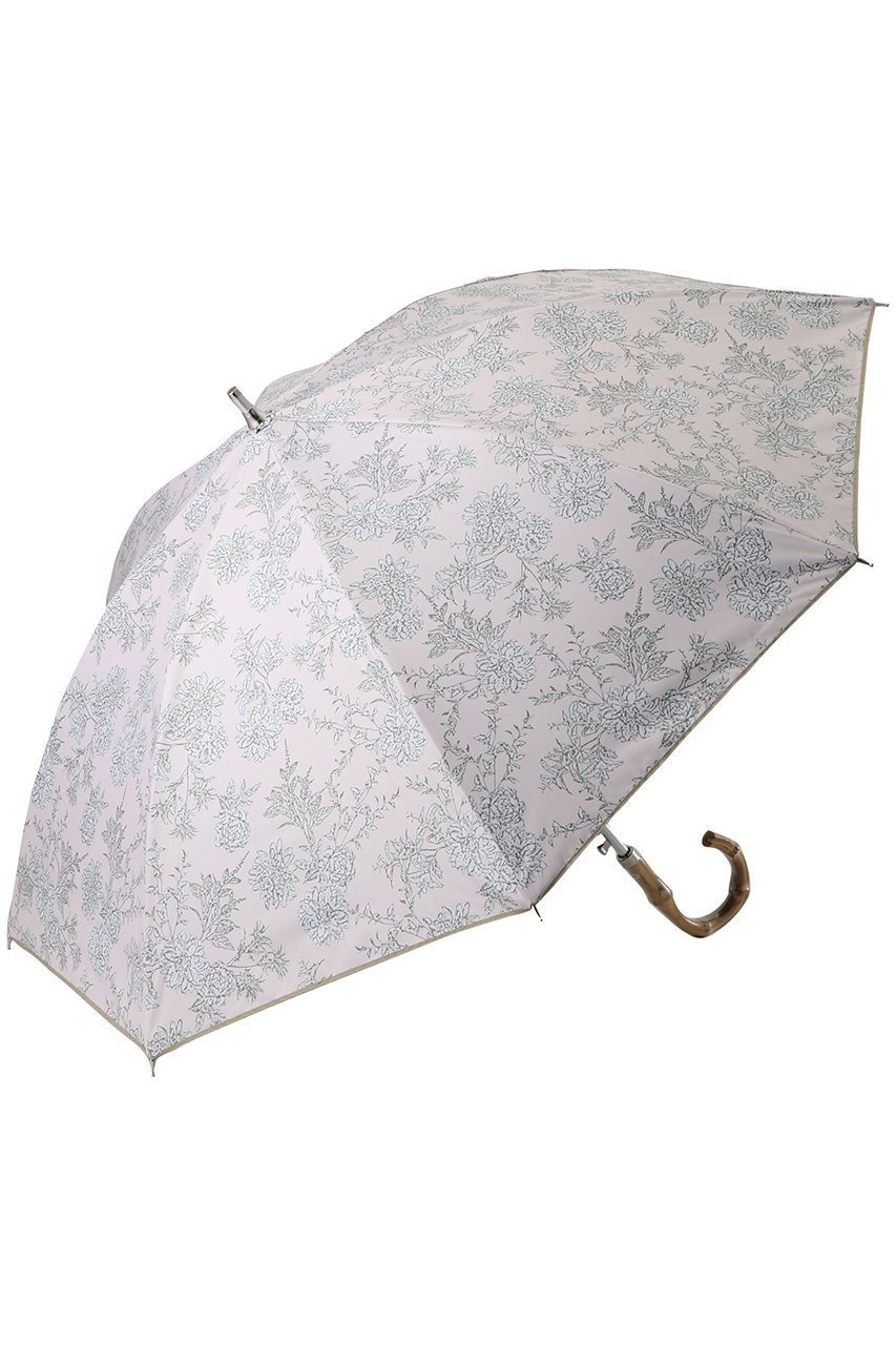 【ムーンバット/MOONBAT】の【Sun dress】【晴雨兼用】ワンタッチ長傘フラワープリント インテリア・キッズ・メンズ・レディースファッション・服の通販 founy(ファニー) 　ファッション　Fashion　レディースファッション　Fashion for Women　ワンピース　Dresses　フォーマル・パーティードレス・結婚式用ドレス　Elegant & Casual Dresses　レイングッズ・傘・晴雨兼用傘　Umbrellas & Rain Gear　ウッド　Wooden Design　シンプル　Simple, Minimal　ハンカチ　Handkerchief, Hanky　フラワー　Flower, Floral　プリント　Print, Printed Pattern　エレガント 上品　Elegant　傘　Umbrella, Parasol　時計　Watch, Wristwatch　ペールピンク|ID: prp329100004936724 ipo3291000000037044524