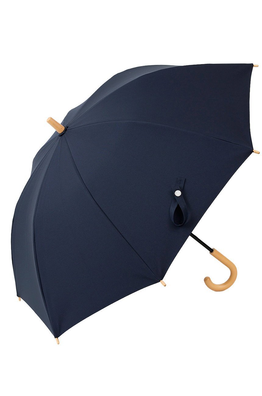 【その他のブランド/Other】の子ども日傘/ワンカラー(50cm) インテリア・キッズ・メンズ・レディースファッション・服の通販 founy(ファニー) 　ファッション　Fashion　レディースファッション　Fashion for Women　レイングッズ・傘・晴雨兼用傘　Umbrellas & Rain Gear　傘　Umbrella, Parasol　チェック　Check, Plaid, Tartan　時計　Watch, Wristwatch　ハンカチ　Handkerchief, Hanky　フリル　Frill, Ruffle　日傘　Parasol, UV Umbrella　エレガント 上品　Elegant　ネイビー(NV)|ID: prp329100004936728 ipo3291000000037044579