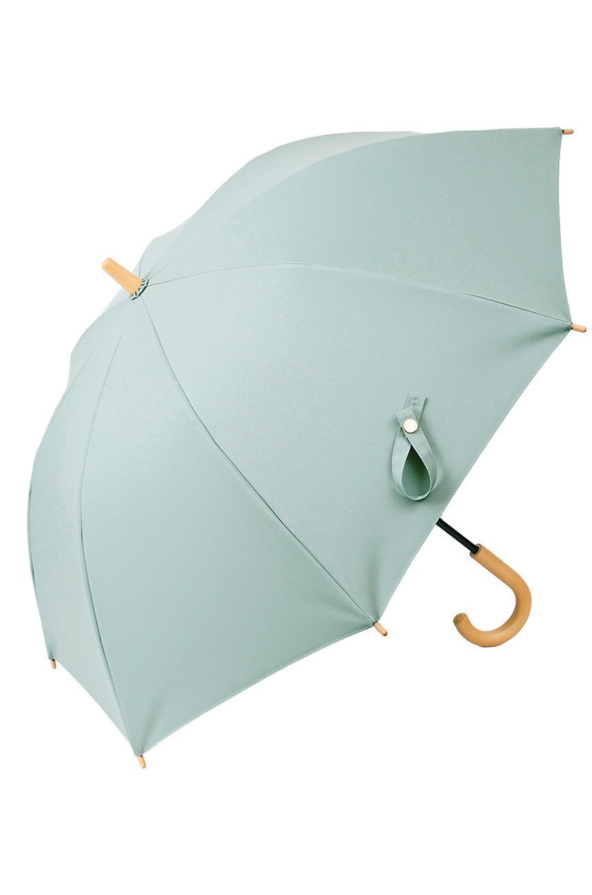 【その他のブランド/Other】の子ども日傘/ワンカラー(50cm) インテリア・キッズ・メンズ・レディースファッション・服の通販 founy(ファニー) 　ファッション　Fashion　レディースファッション　Fashion for Women　レイングッズ・傘・晴雨兼用傘　Umbrellas & Rain Gear　傘　Umbrella, Parasol　チェック　Check, Plaid, Tartan　時計　Watch, Wristwatch　ハンカチ　Handkerchief, Hanky　フリル　Frill, Ruffle　日傘　Parasol, UV Umbrella　エレガント 上品　Elegant　セージ(SG)|ID: prp329100004936728 ipo3291000000037044589