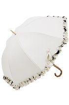 【その他のブランド/Other】の長傘 M/フリル(55cm) 人気、トレンドファッション・服の通販 founy(ファニー) ファッション Fashion レディースファッション Fashion for Women レイングッズ・傘・晴雨兼用傘 Umbrellas & Rain Gear エレガント 上品 Elegant 傘 Umbrella, Parasol チェック Check, Plaid, Tartan 時計 Watch, Wristwatch 人気 Popular, Best Seller ハンカチ Handkerchief, Hanky バランス Balance, Style Balance フリル Frill, Ruffle thumbnail アイボリー(IV)|ID: prp329100004936729 ipo3291000000037044599